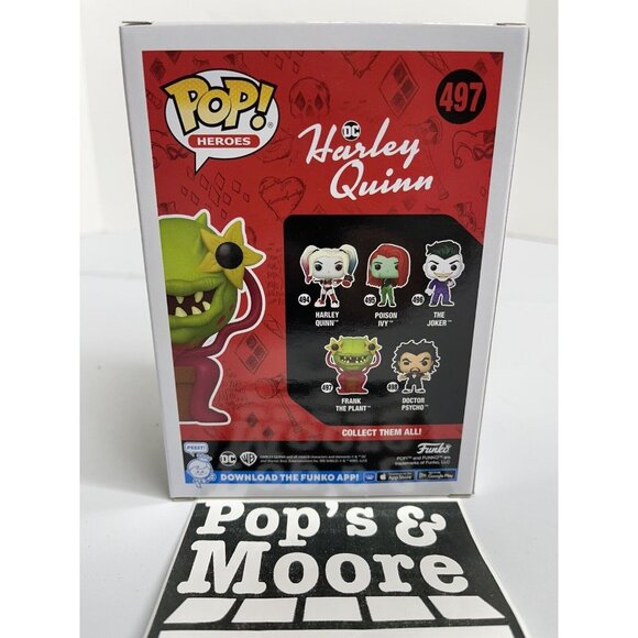 Funko Pop! Dc Harley Quinn: Frank The Plant 497 Vinyl Figure Brand New - Picture 3 of 6